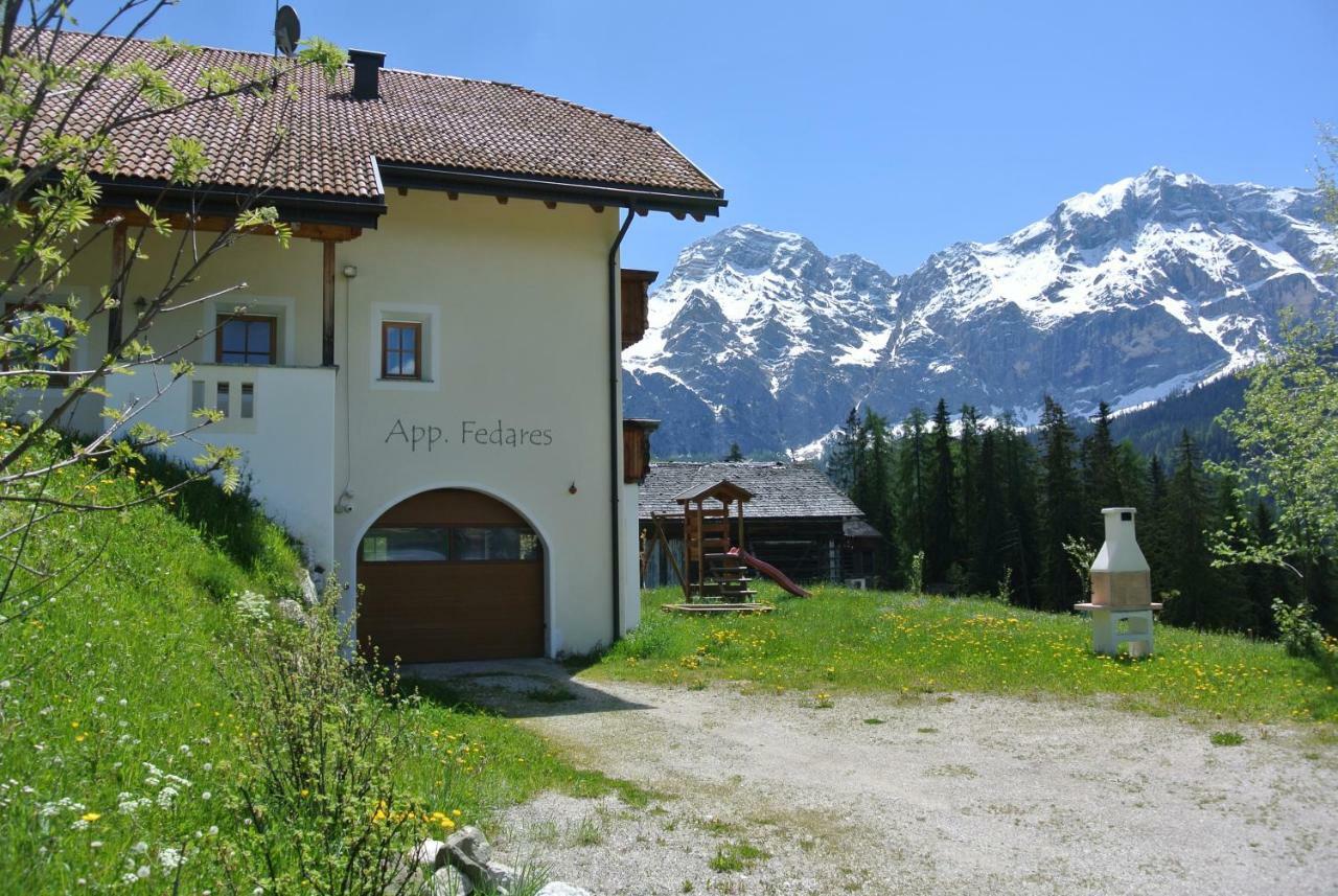 Apartment Fedares La Valle Eksteriør billede